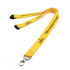 Lanyards printed as promotional gift
