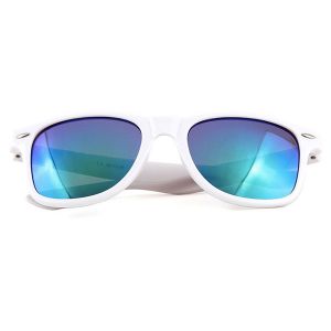 White Sunglasses with mirror glasses