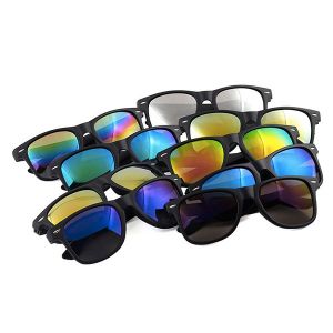 Sunglasses with mirror glasses-Multi